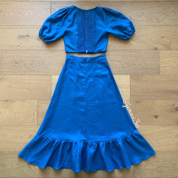 ❌[SOLD]❌Reformation Yucca Two Piece || Azul - Picture 15 of 16